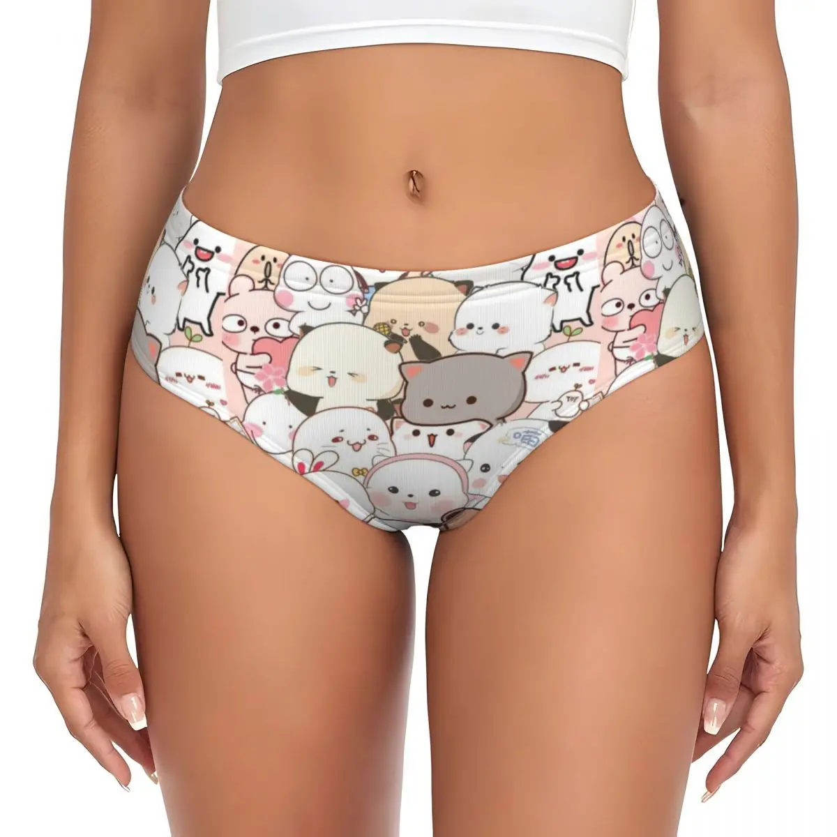 

Custom Bubu Dudu Brief Panties Womens Breathable Underwear