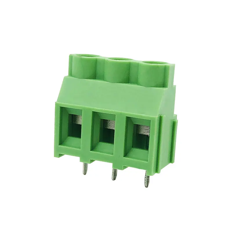 762-7.62mm 高電流ネジ式端子台 - 30A/300V/積み重ね可能2P/3P構成/0.2-4mm²線/ニッケルメッキ銅