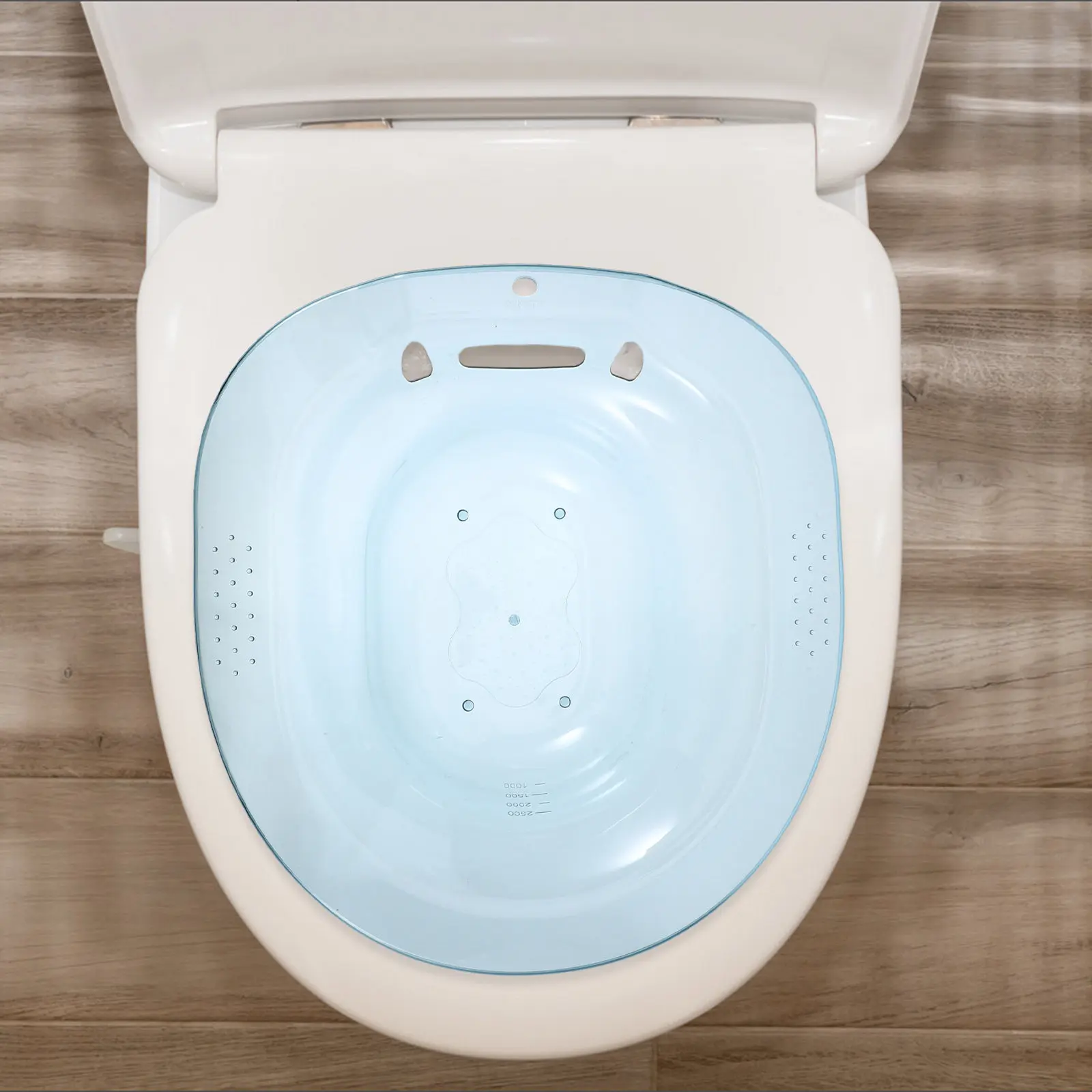 Plastic Sitz Bath Basin Thickened Pet Material Non-Slip Stable Design Home Use Sitz Bath Postpartum Hemorrhoid Elderly Care