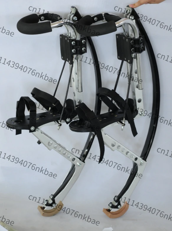 Adult Bouncing Jumping Stilts, Sports Fitness Bounce Shoes with Elastic Bands for Outdoor Running Workout