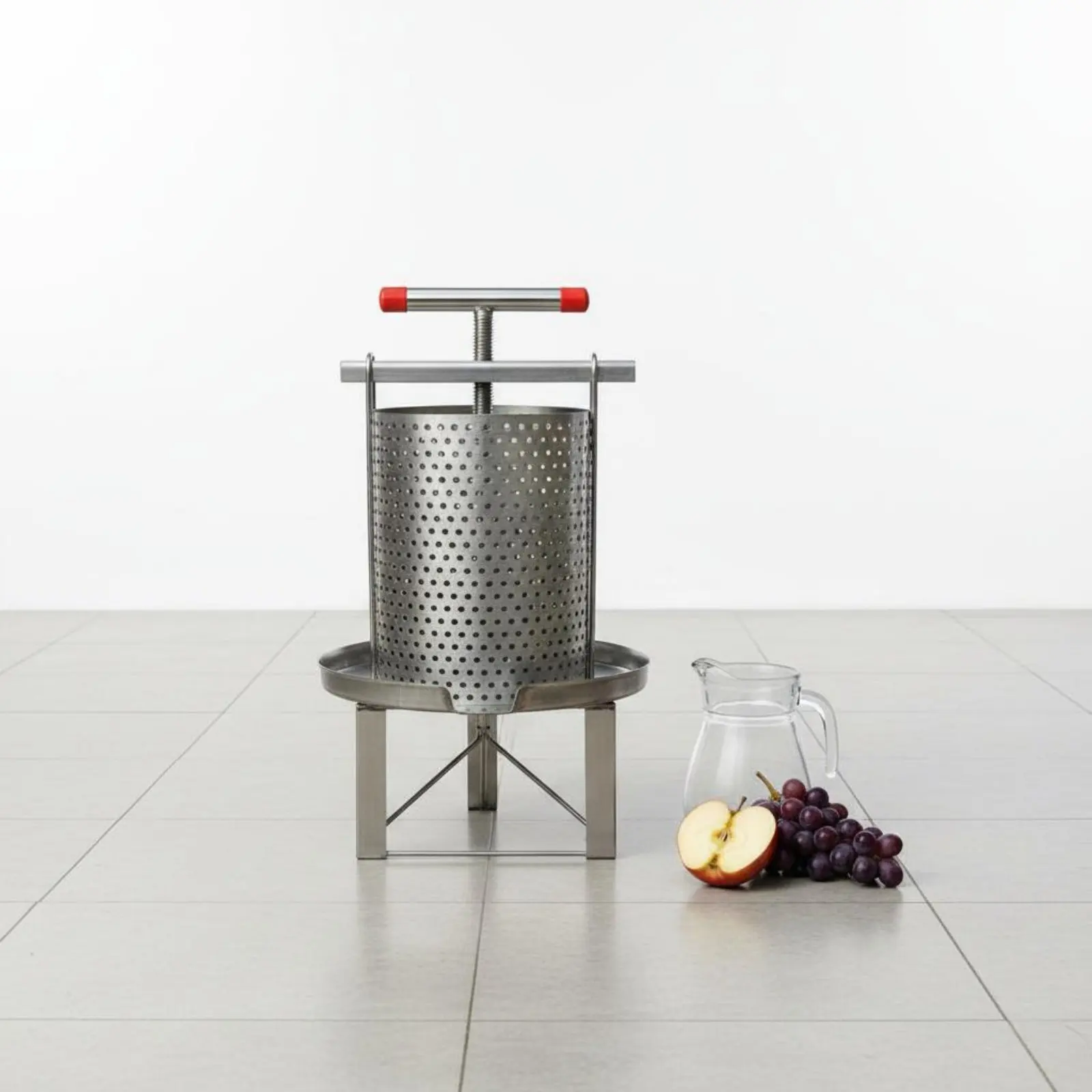 

Manual Honey Press Versatile Beeswax Separator Press Beekeeping Supplies Sturdy-Duty Food Processing Equipment Easy to Clean