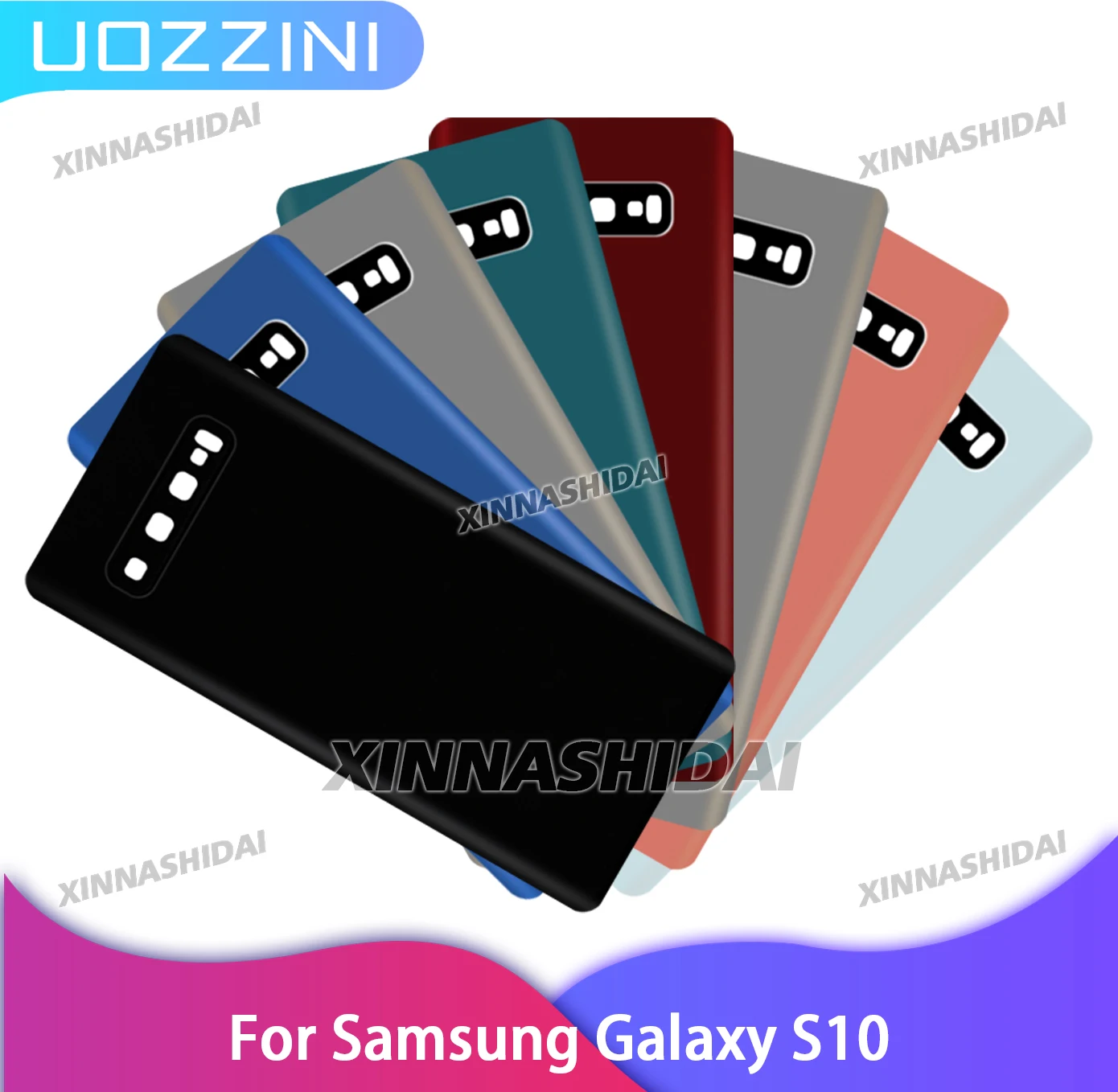 AAA Quality Back Cover For Samsung Galaxy S10 Battery Cover Rear Door Housing Case Replacement For Samsung S10 Part