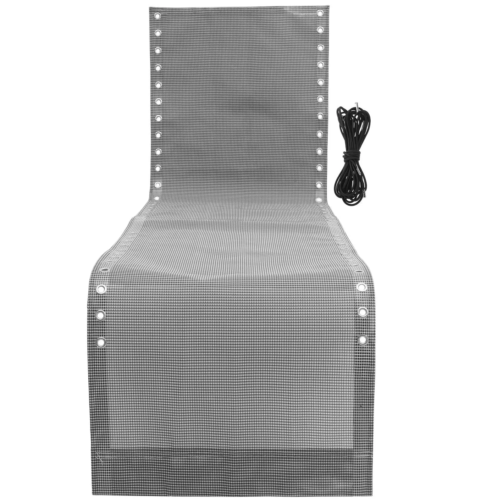 1Set Balcony Chair Replacement Fabric Quick Dry Breathable Patio Chair Sling Repair Cloth Kit for Outdoor Folding Lounge