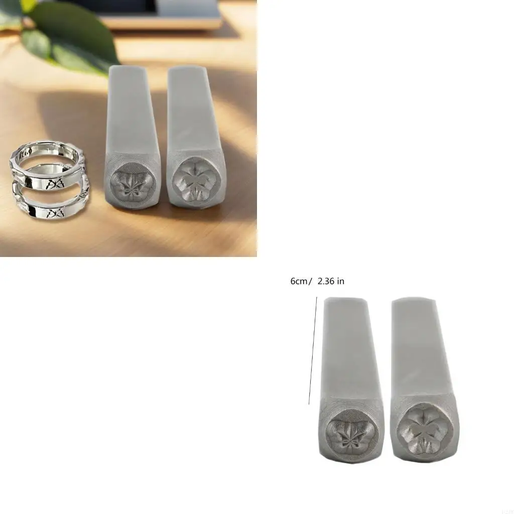

Sturdy Steel Jewelry Stamp Mold for Crafting Beautiful Handcarved Designs on Rings and Bracelets Making Tool