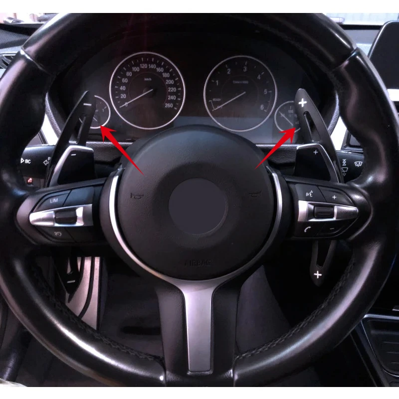 

Для BMW F30 F31 F32 F10 F20 F22 F15 F16 GT Z4 X1 X3 X4 X5 X6 пара автомобильных рулевых колес, удлинитель переключения передач, алюминий
