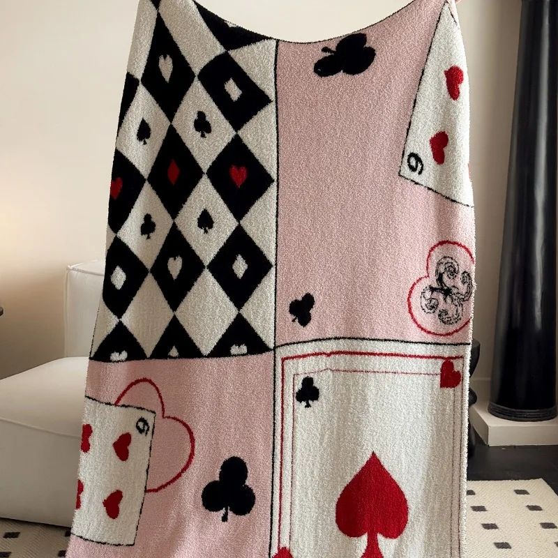 Spring and summer new year of the horse blanket autumn and winter thickened warm leisure home multi-functional blanket
