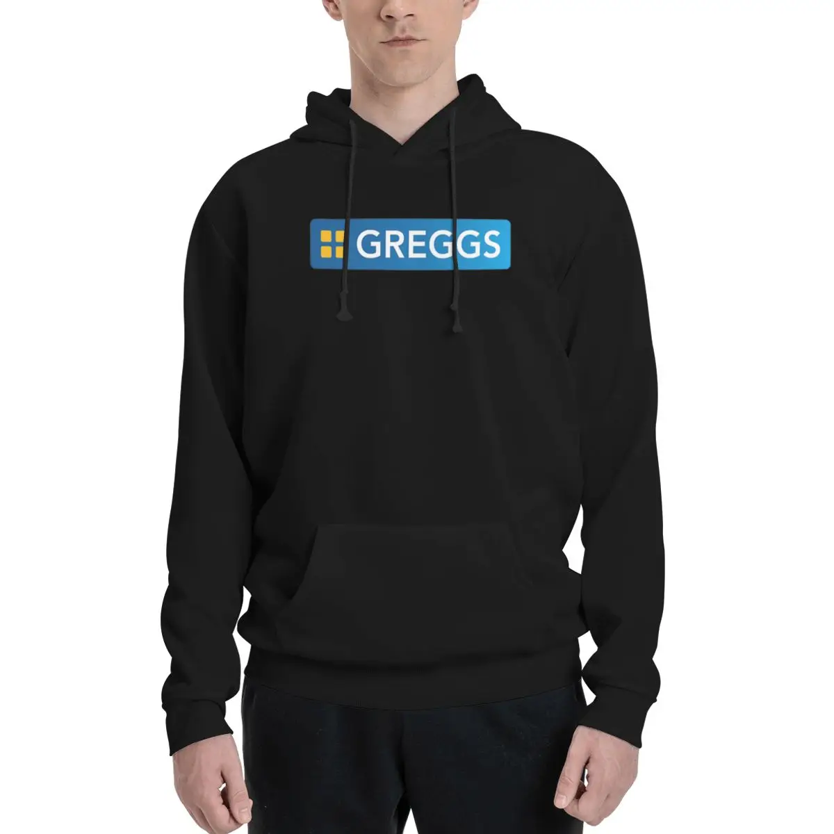 Trending Greggs Logo Hoodies Men's Women Casual Pullover Sweatshirt Hip Hop Long Sleeve Hooded Autumn Winter