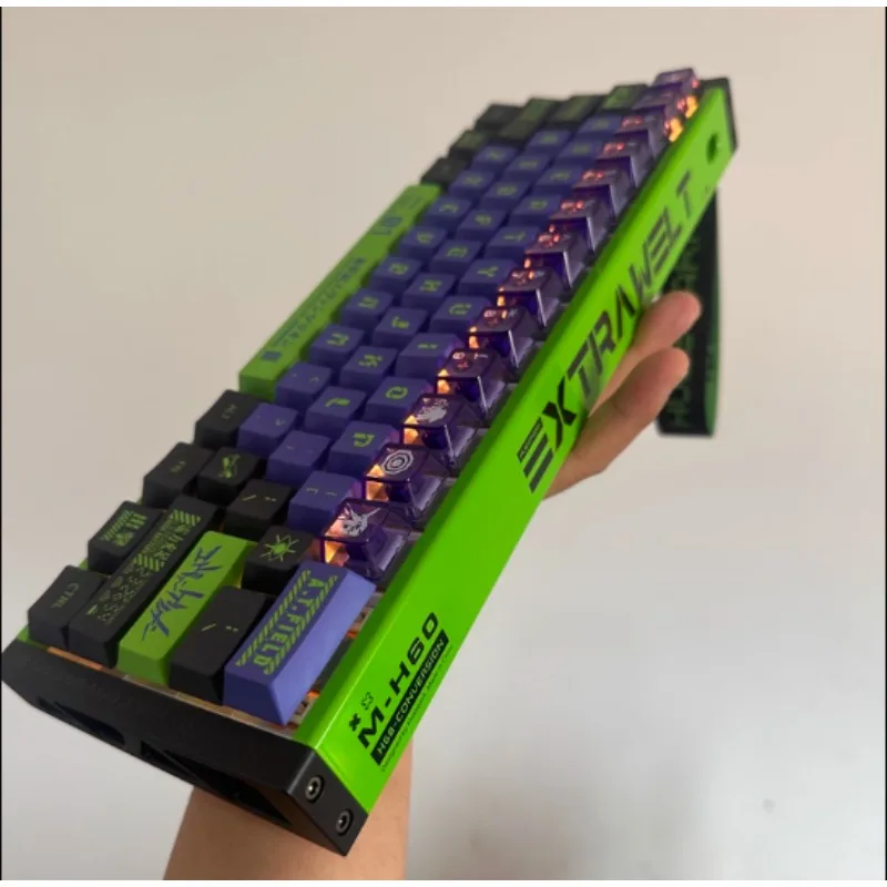 

ГОРЯЧАЯ распродажа, трехрежимная печатная плата GH60, индивидуальный комплект механической клавиатуры, совместимый с Wooting 64 и 61-клавишными клавишами RGB с возможностью горячей замены для игр