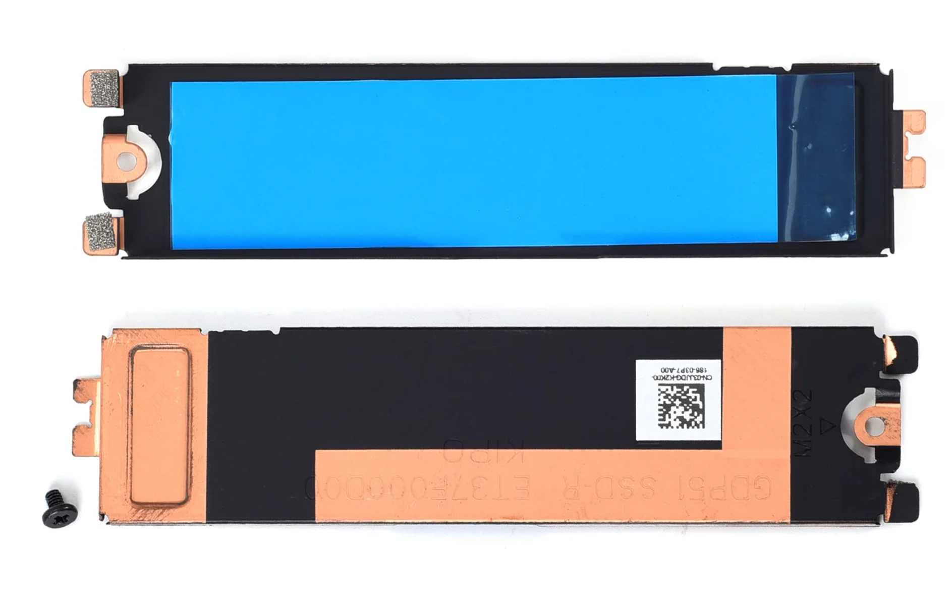 TERNO para Dell XPS 9500 9510 9520 9530 M5550 M5560 M5570 SSD Dissipador de calor de estado sólido
