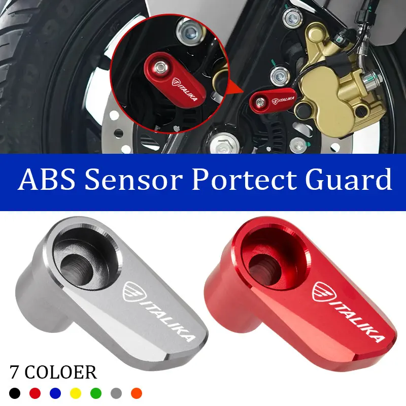 Motorcycle front and rear wheel modification ABS sensor protective cover For ITALIKA FT200TS RC125 RC200 RC150 MODENA 175