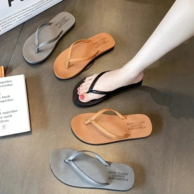 

Женские летние повседневные однотонные легкие удобные нескользящие шлепанцы для ванной комнаты, пляжа, бассейна, EVA с круглой головкой и плоской подошвой