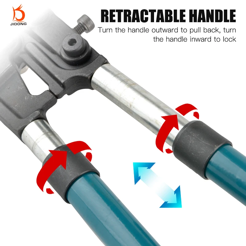 CW-1632A 6-Ton Hydraulic Pliers Manual Stainless Steel Water Pipe Crimping Tools with DN1 Die 15/20/25 OEM Customizable