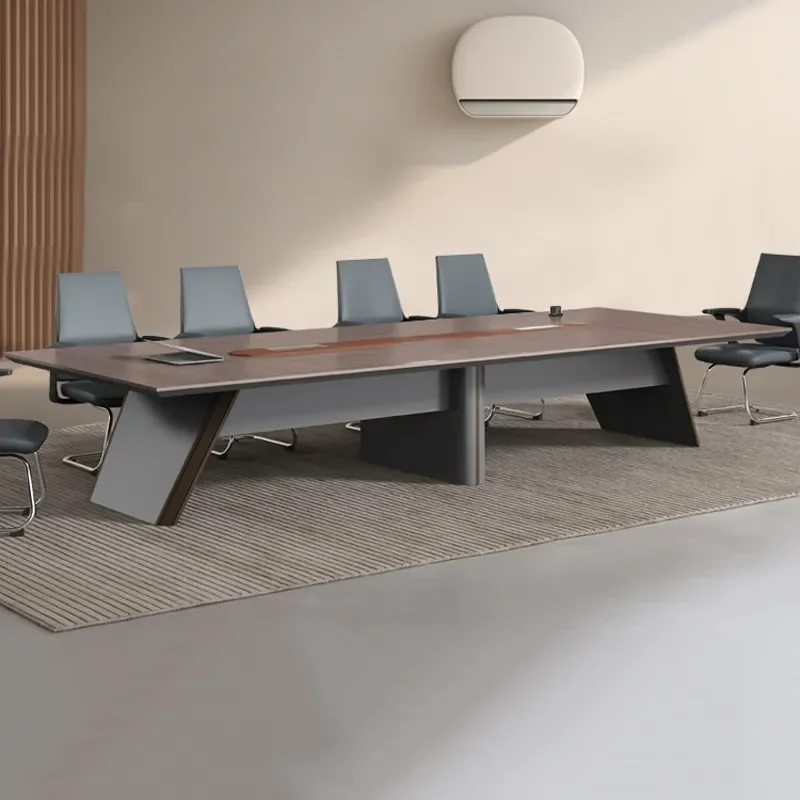 for Modern Fashion Simple Conference Table Multi-functional Desk Training Negotiation Table Strip Large Meeting Room Office