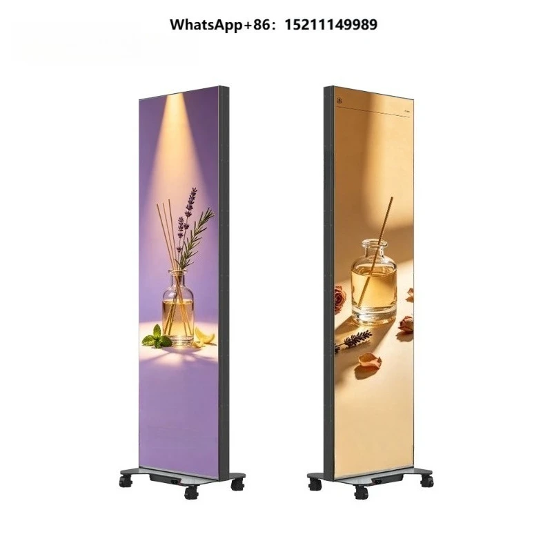 Canbest Double Indoor Dual Sided LED Poster Display 83 Inch Digital Signage Screen with GOB Protection and Front Service