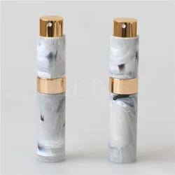 10ml Marble Perfume Bottling Atomizer Portable Liquid Container Cosmetics Dispense Glass Spray Bottle Refillable Travel Bottle