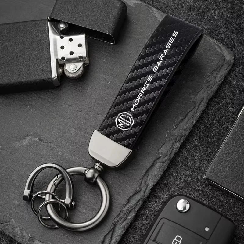 Car Keychain Key Ring Auto Decor Accessories For MG ZS MG3 MG5 MG6 MG7 MG4 EV ES5 HS GT GS Cyberster EZS