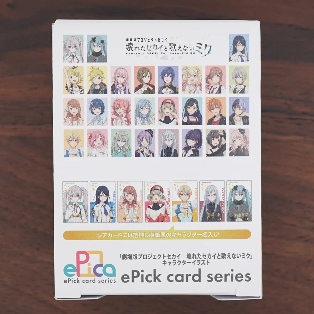 SEKAI PROJECT Game Wonderlands Showtime Leo Need Vivid BAD SQUAD 25 Nightcord MORE JUMP Vbs WS MMJ LN 2025 Movie Epick Card
