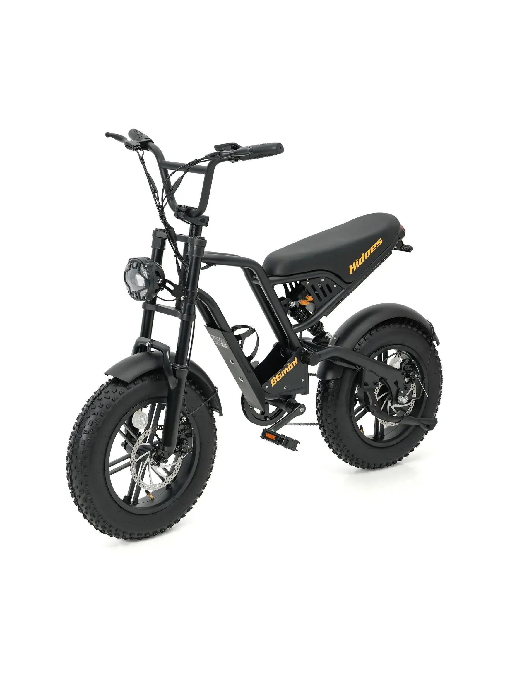 AliExpress NONE HD-B6MINI INYERID 16 Inch Fat Tire Adult Electric Bicycle 500W Motor 48V10.4Ah Battery E-Mountain Bike