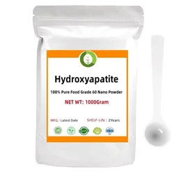 Food Grade Using For Toothpaste 100% Pure Hydroxyapatite 60 Powder, 50g-1000g Free Shipping