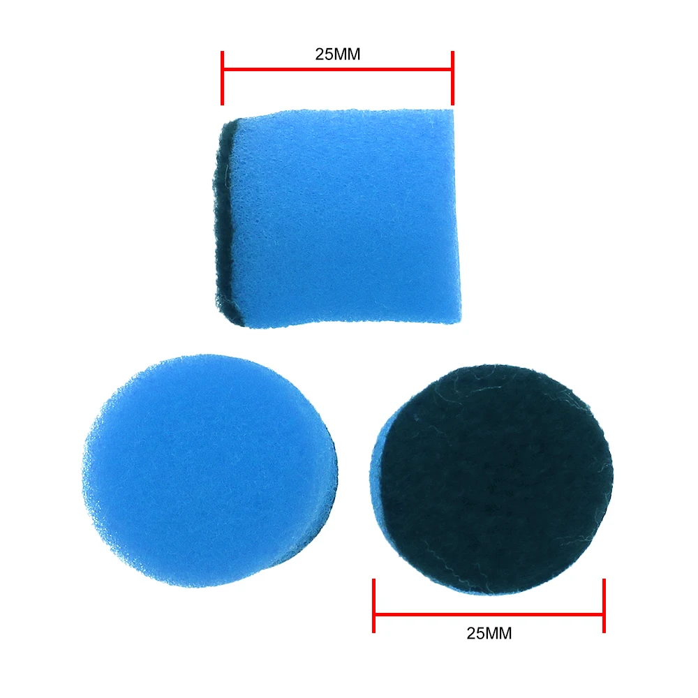 22Pcs Detailing Mini Buffing Polishing Pads Sponge Kit 1 Inch, for Drill Dremel Rotary Tools Car Polisher Waxing Sealing Glaze