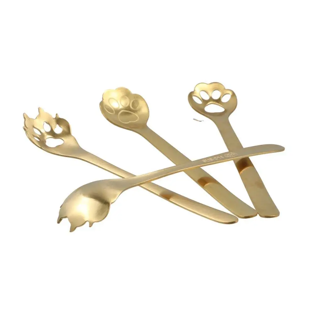 Drinking Mixing Ice Tea Cute Dessert Ice Cream Milk Spoon Coffee Stirrers Teaspoon Stirring Tool