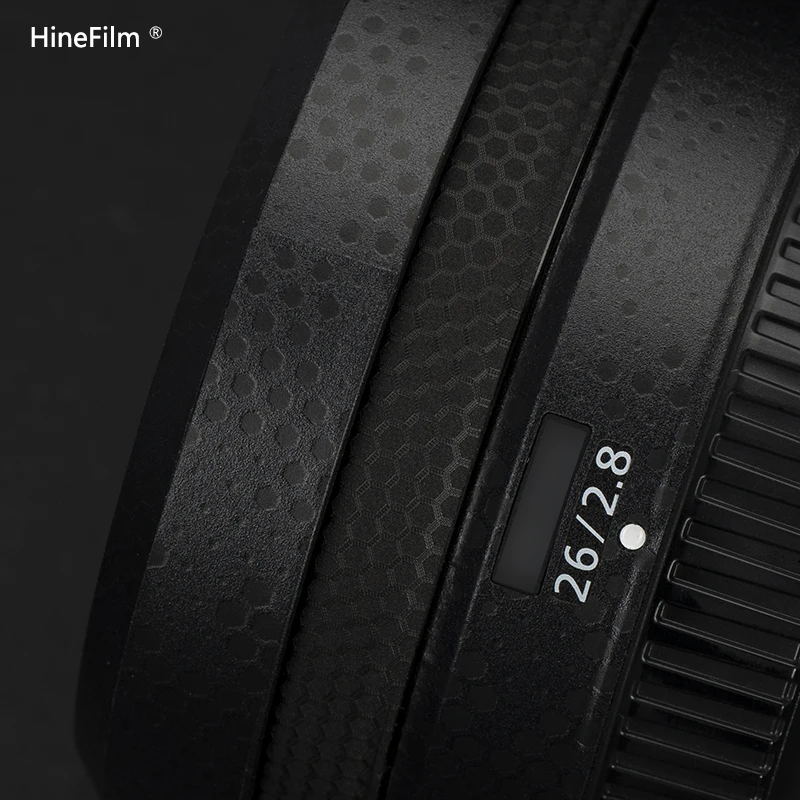 Hinefilm Skin for Nikkor Z 26 f2.8 Lens Premium Decal Skin for NiKON Z 26mm f/2.8 Lens Protector Nikonz26f2.8 Protective Sticker - Image 3