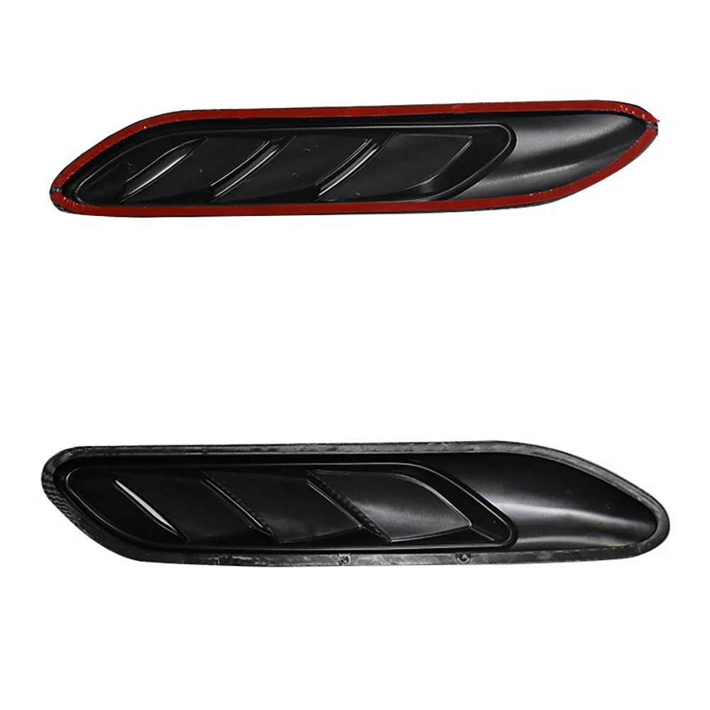 2pcs Car Air Intake for Chest Side Outlet Strip Waterproof Shark for BMW Audi Auto Tuning Supplies Gill-shaped Capo Accessories - view 5