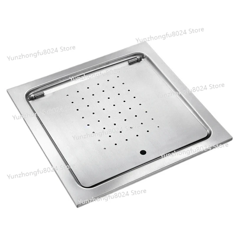 

Western Style Squat Toilet Stainless Steel Flush Squat Toilet Pan with Cover