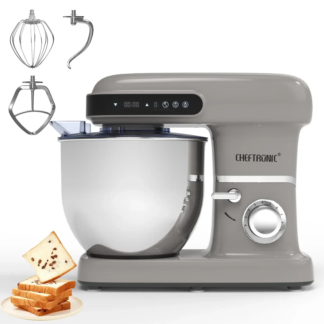 Household Stand Mixer Kitchen Machine High Power Capacity 2200W 10L Cake Bread Dough Mixer Planetary Food Mixer