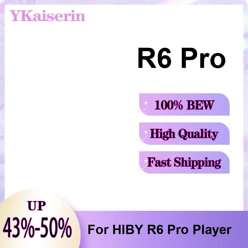 5000mAh High Performance For Hiby R6 Pro Player High - Fidelity Music Player Battery