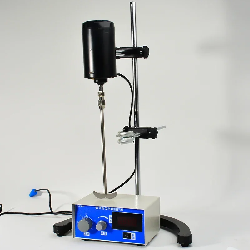 Лаборатория с прецизионной небольшой электрической мешалкой JJ-1, настольный миксер, промышленный тест 100/120/200 Вт