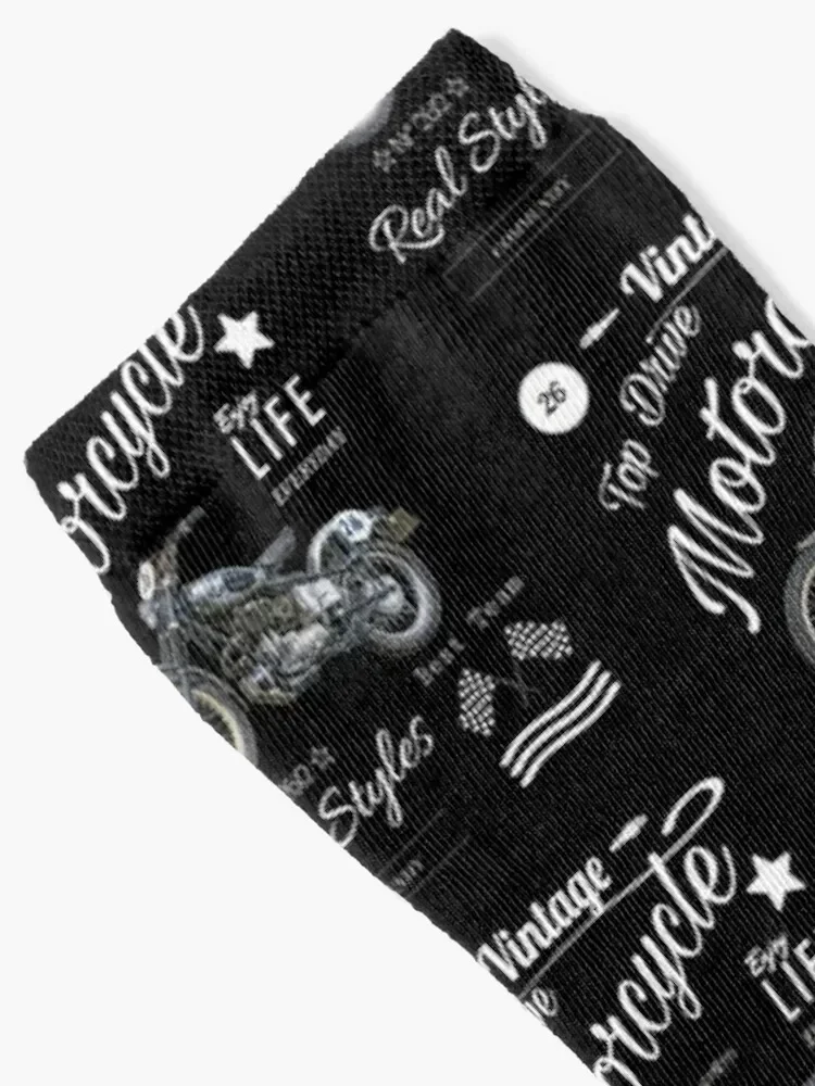 Motorcycle Vintage Socks football men cotton high quality short anti slip football Socks Ladies Men's