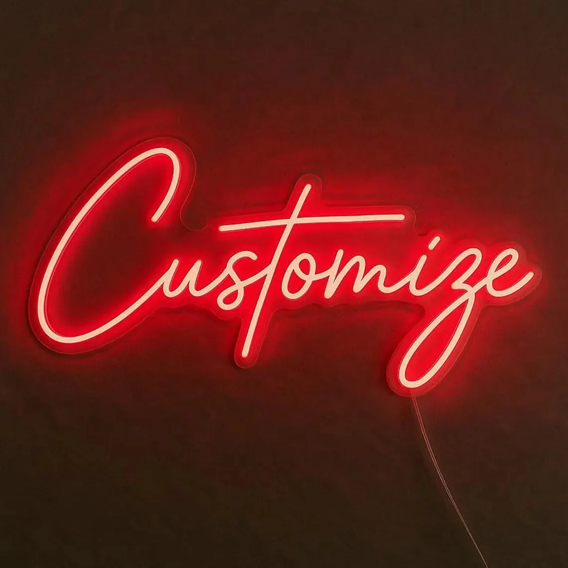 

Custom Logo Sign | Aesthetic Name Neon Sign | Business Logo Sign | LED Neon Lights | Personalized Wedding Welcome Sign