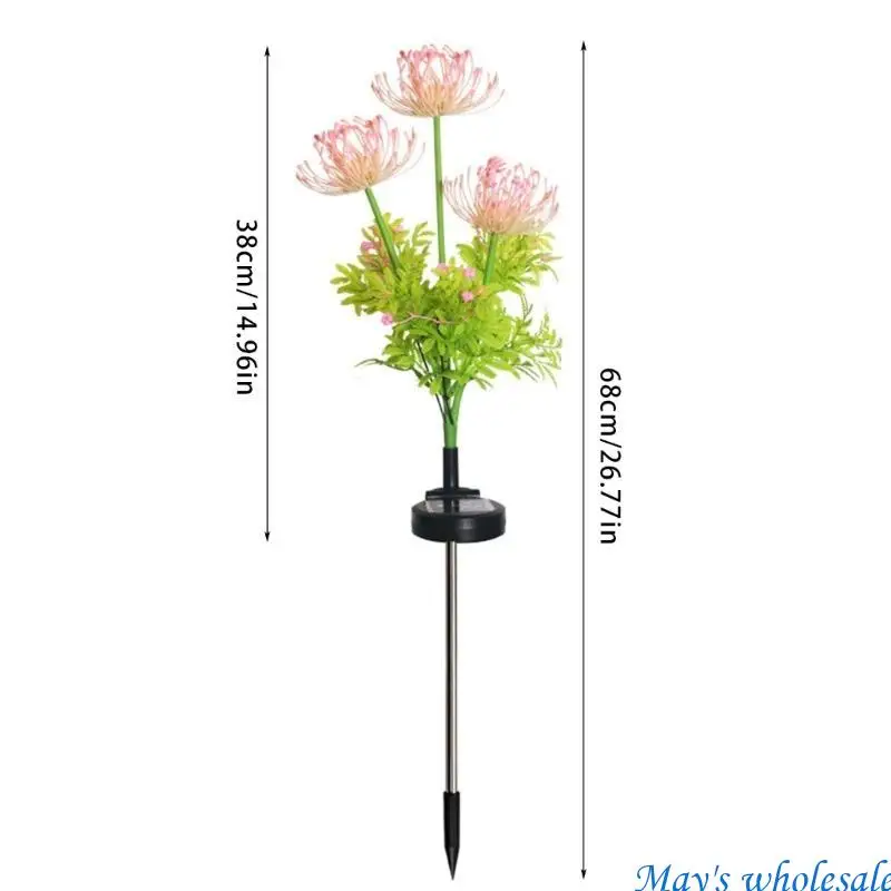 Outdoor Flowers Solar Garden Lights Solar Lights Waterproof Landscape 448A view 6