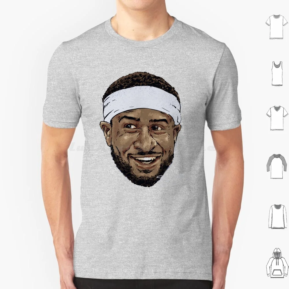 Camiseta con retrato de Gary Payton Ii, camiseta fresca de algodón 6xl, Seattle Supersonics Sonics, reinado de baloncesto de los años 90, Shawn Kemp Gary Payton