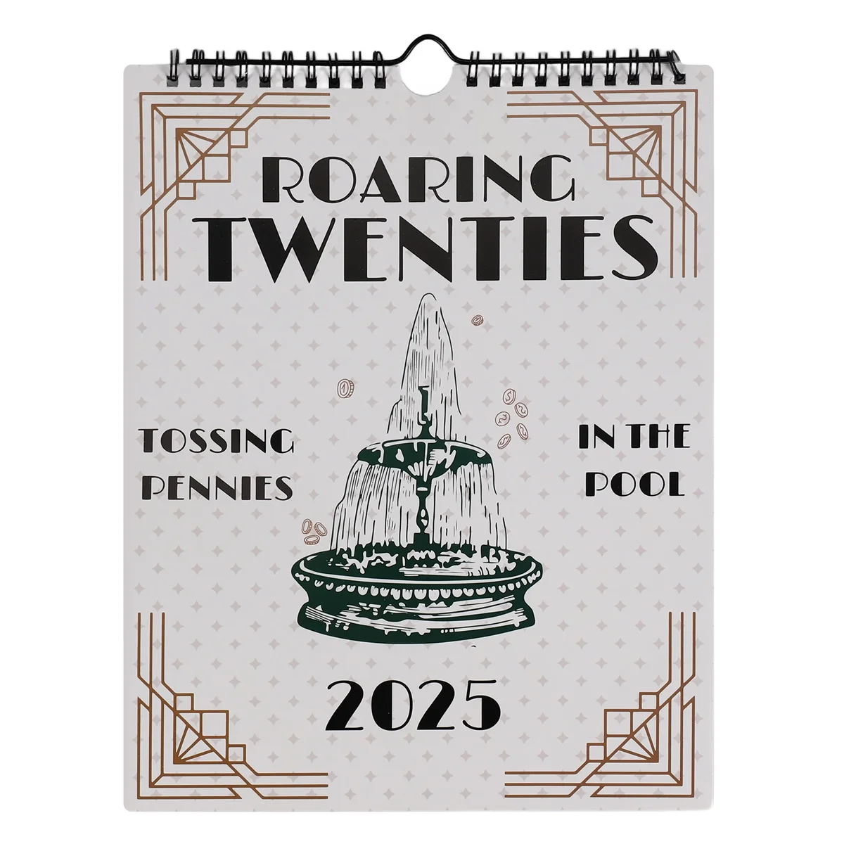 2025 Roaring Twenties Calendar Roaring Twenties Calendar Wall Calendar