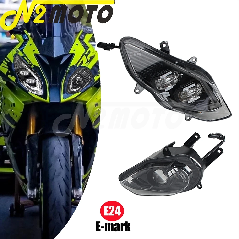 

For BMW 2015-2018 S1000RR S 1000 RR S1000 RR K46 2016 2017 Motorcycle E24 Front LED Headlight Assembly Headlamp Head Lamp Light
