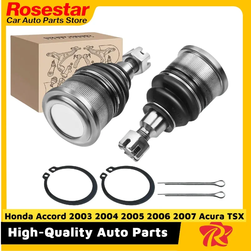 

2pcs Front Lower Ball Joint for Honda Accord 2003 2004 2005 2006 2007 Acura TSX 51210SDAA01,51210SDAA02,51215SDAA02