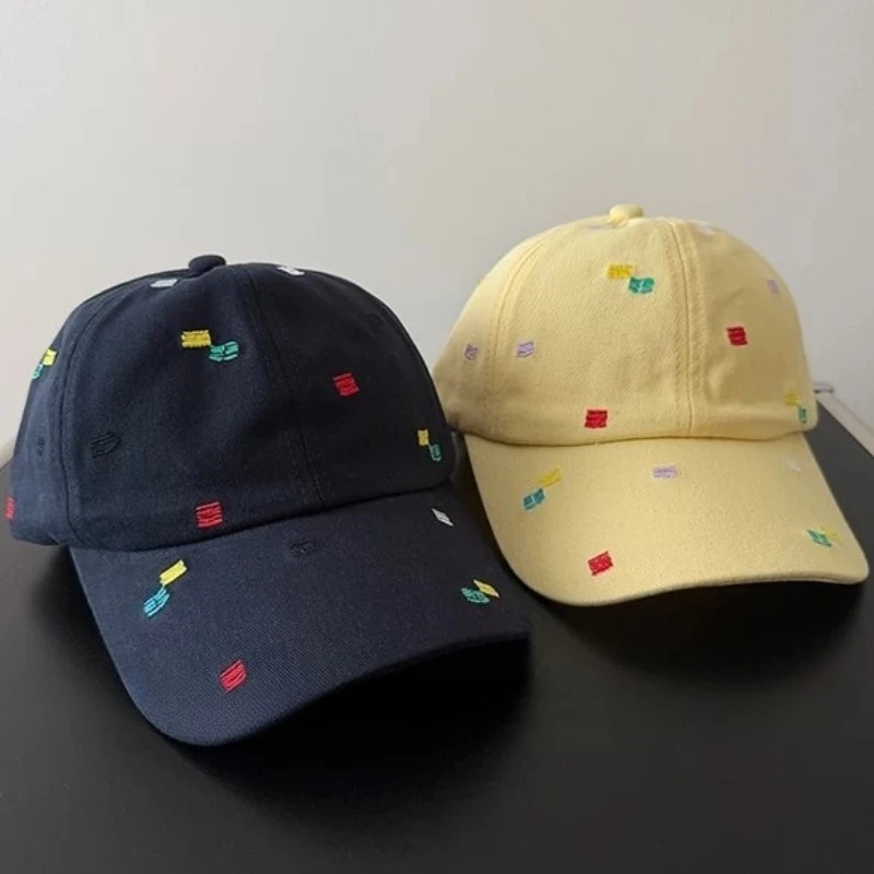 Embroidery Baseball Cap for Women Soft Top Hat Adjustable Dad Hat Outdoor Sport Baseball Cap Men