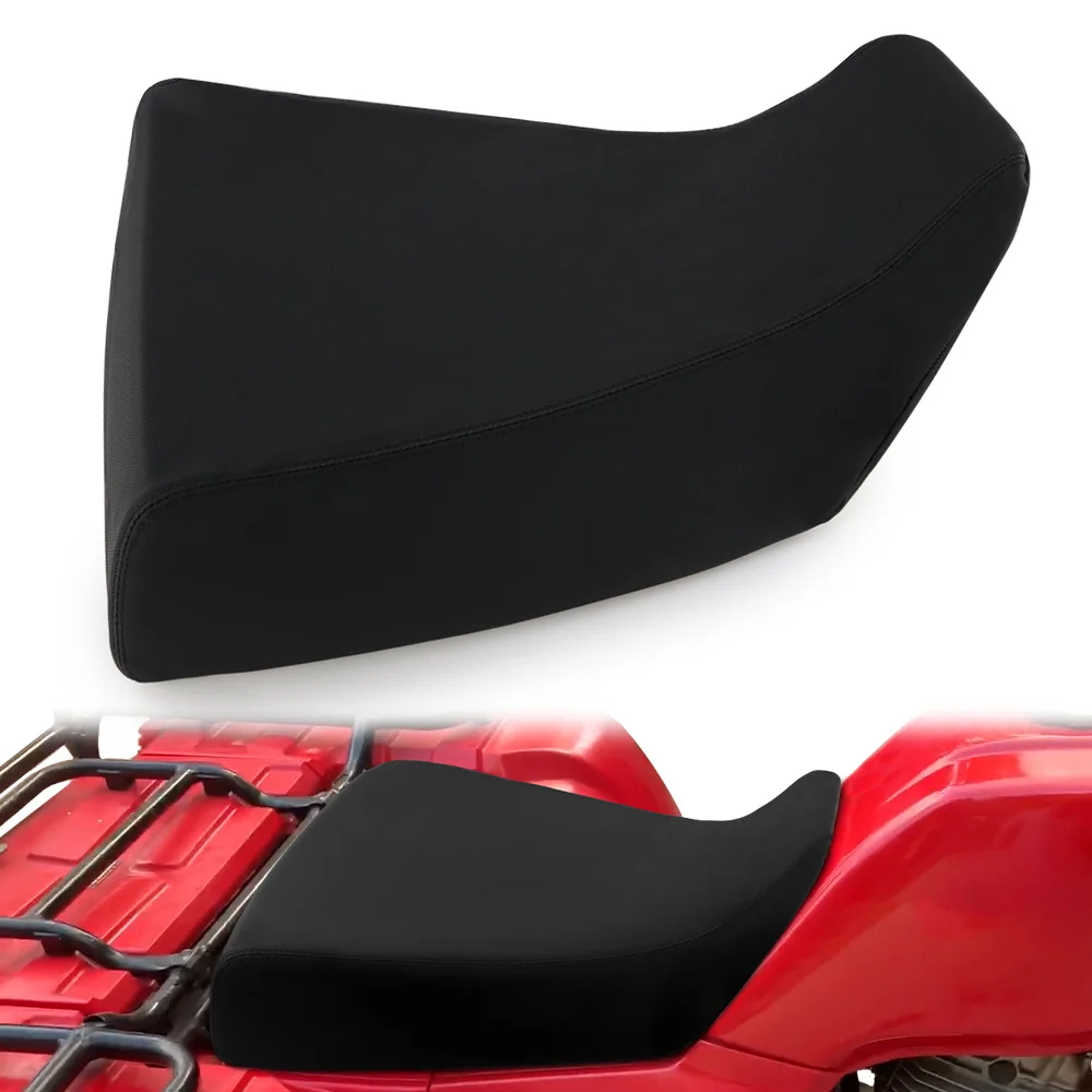 

Motorcycle Non-Slip Seat Cover PVC Waterproof Striped Grip Gripper Seat Cover&Foam ATC 250 ATC250 ES Big Red 1985-1987 For Honda