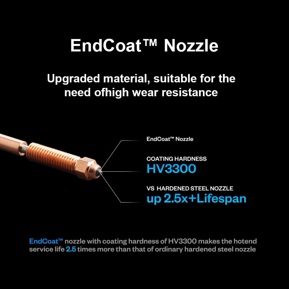 Trianglelab Phaetus EndCoat™ Nozzle Perfect Fit for Creality K1C / New K1 / NEW K1MAX / Ender-3 V3 / Ender-3 V3 Plus