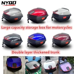 Electric Vehicle Trunk Universal Thickened Large Anti-shake Scooter Motorcycle Storage Box Toolbox Password Trunk