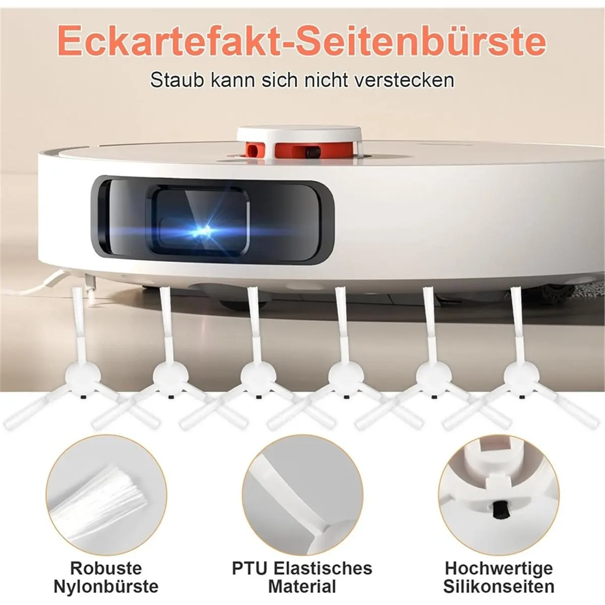 

Accessory Set for X20+ / X10+ Robot Vacuum Cleaner,Main Brush, Dust Bags, Mop Pads, Side Brushes, HEPA Filters