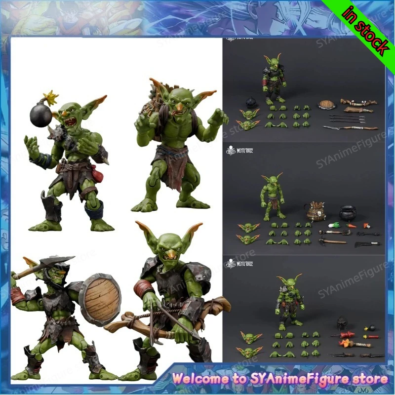 In Stock Metytoyz Adventurer World Goblin Goblin Adventure Squad Rogue Warrior Butcher Model Toy Collection Gift