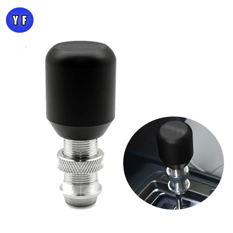 

Automobile modification telescopic and adjustable length metal gear shift head automobile modification gear shift head