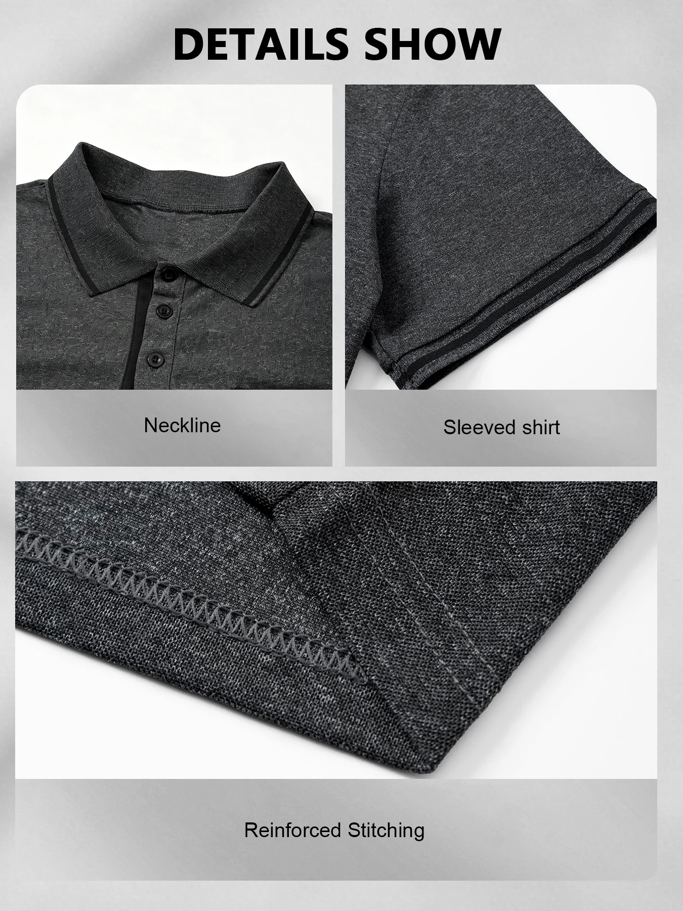Herenshirts met contrasterende - Polo Shirt Pique recensie en prijs