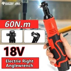 Electric Goddess 3/8 Inch Expansion Ratchet Wrench Set Power Tools Cordless With 18V Battery 450 RPM Electric Ratchet Wrench