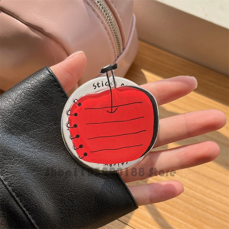 

Корейский милый магнитный держатель для красного яблока, ручка для телефона Tok Griptok, подставка для телефона, поддержка iPhone 16, для Pad Magsafe Smart Tok