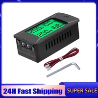 PZEM-025 DigitalVoltage Current Power Meter Volt Detector Tester Monitor DC0-300V 50A 100A 200A 300A LCD Energy Meter