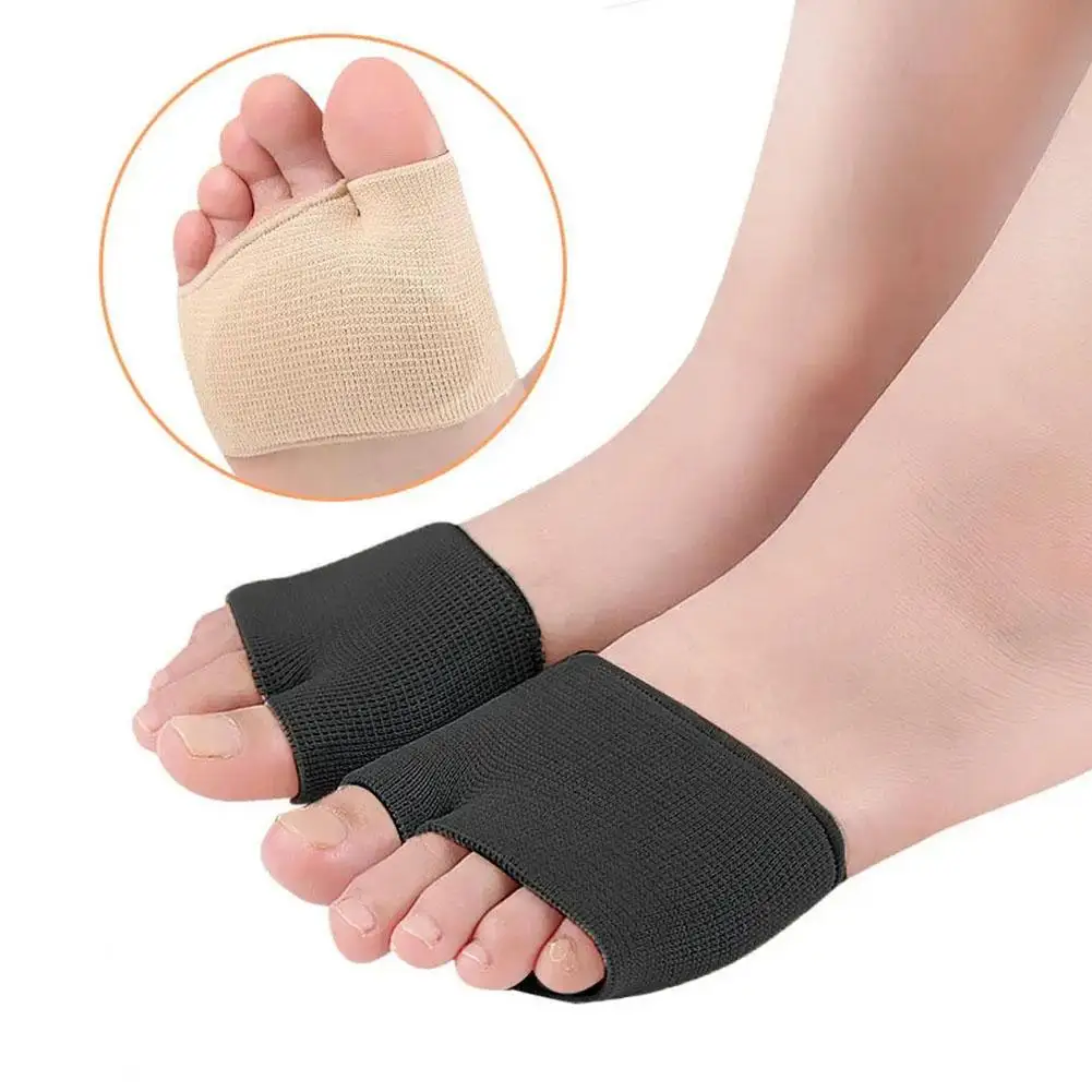 Metatarsal Pads For Women And Men Forefoot Pad For Ball Of Foot Pain Relief Insoles Half Sock Support Soft Gel Foot Cushion 2pcs